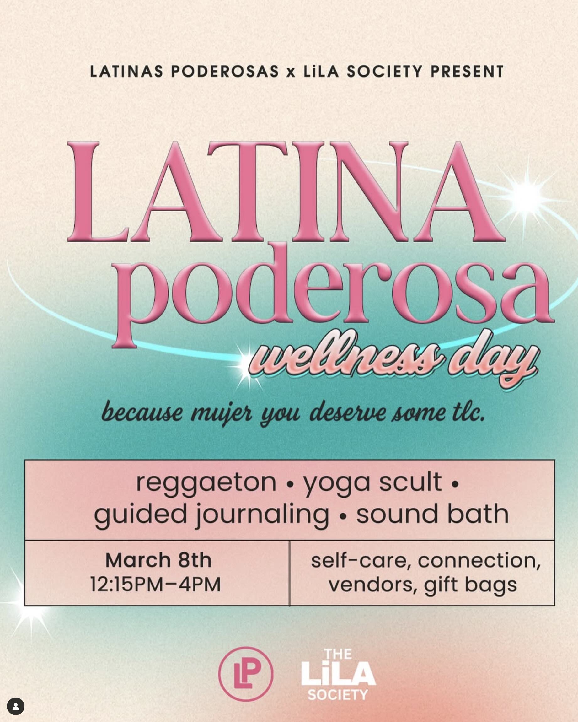 Latinas Poderosas Wellness Day