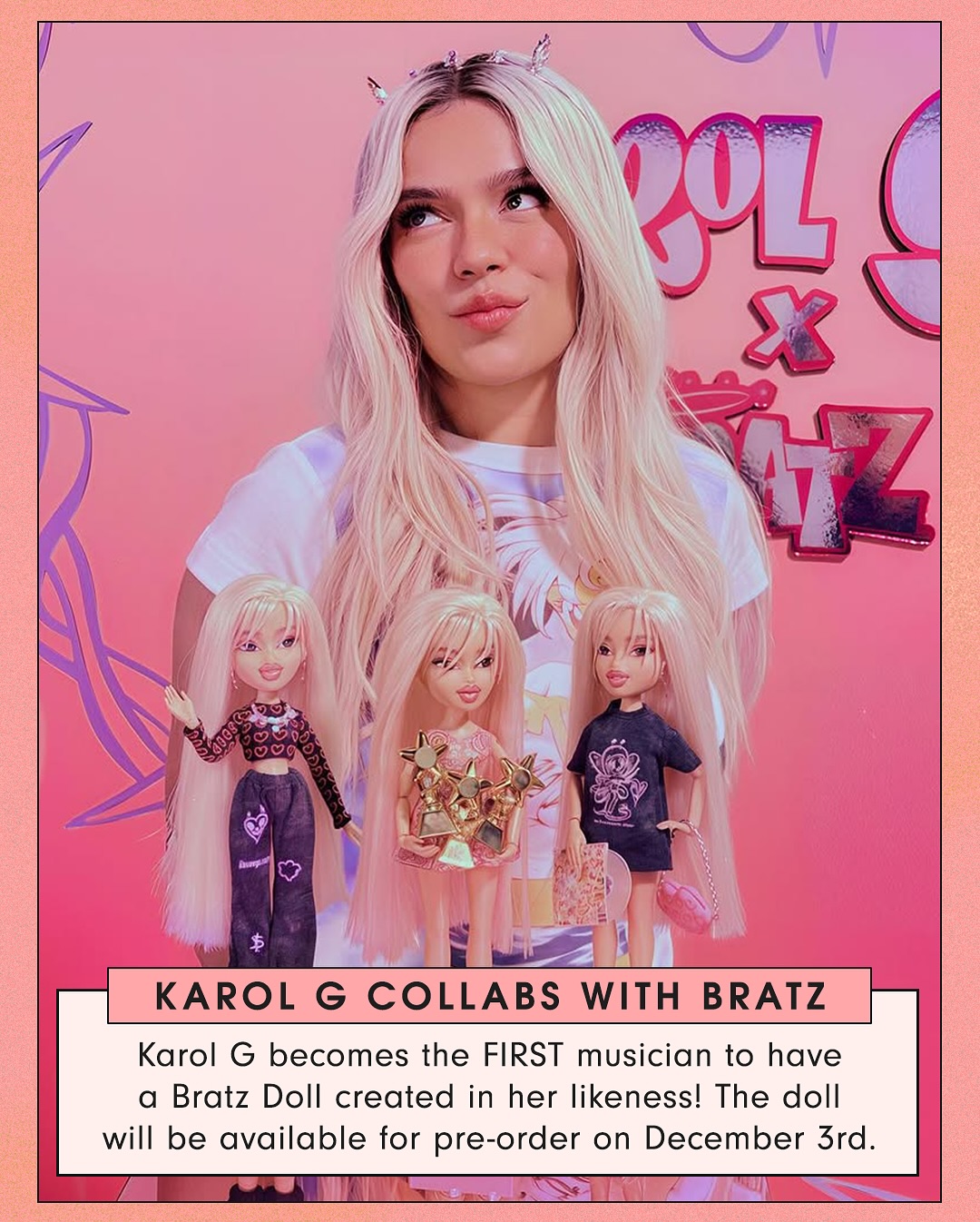 Karol G Makes History as First Artist to Collab with Bratz