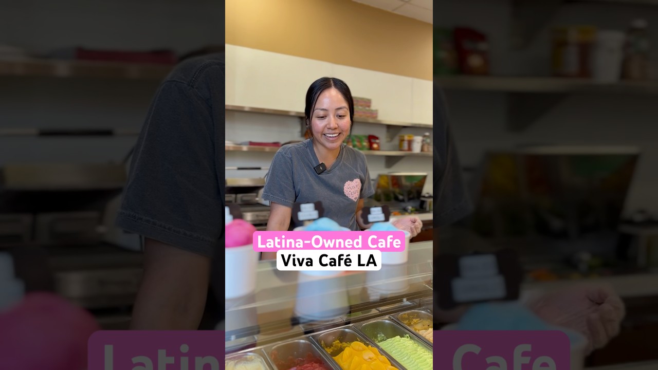 Latina-Owned Business Viva Café LA in Koreatown, Los Angeles✨PT 2 #latinaownedbusiness