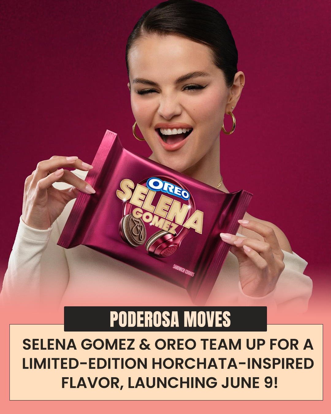 Selena Gomez & Oreo Team Up for Horchata-Inspired Cookies